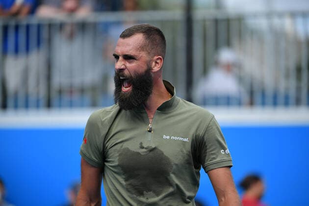 Benoit Paire TENNIS : Australian Open 2022 AntoineCouvercelle Panoramic 