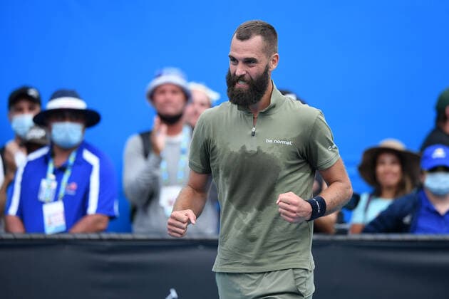 Benoit Paire TENNIS : Australian Open 2022 AntoineCouvercelle Panoramic 