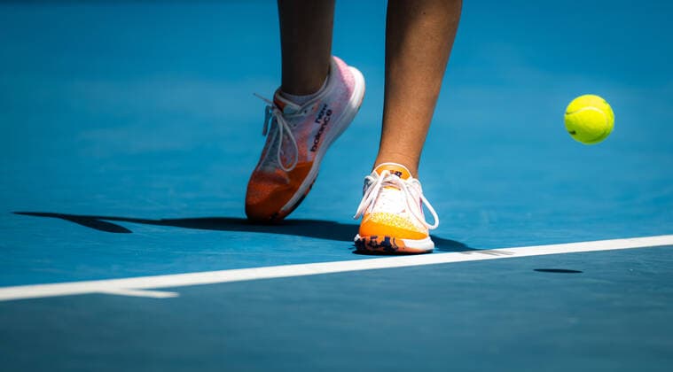 January 18, 2022, MELBOURNE, AUSTRALIA: Sorana Cirstea of Romania in action during the first round of the 2022 Australian Open Grand Slam tennis tournament against Petra Kvitova of the Czech Republic MELBOURNE AUSTRALIA - ZUMAa181 20220118_zaa_a181_032 Copyright: xRobxPrangex