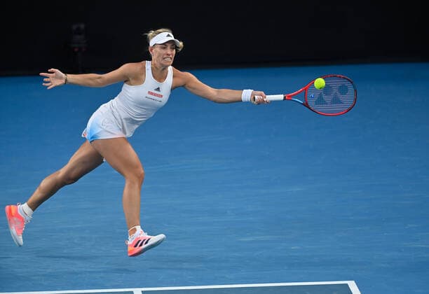 Tennis, Australian Open, Day 2, Angelique Kerber, First round exit