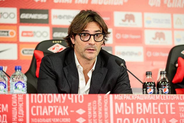 Paolo Vanoli head coach Spartak Moscow DmitryxGolubovich