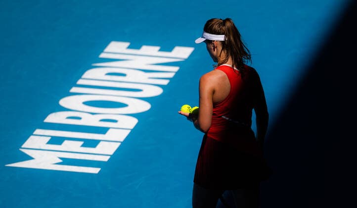 Mandatory Credit: Photo by Rob Prange Shutterstock (12763713bk) Elina Svitolina of Ukraine in action during the second round of the 2022 Australian Open Grand Slam tennis tournament Australian Open, Day Three, Tennis, Melbourne Park, Melbourne, Australia - 19 Jan 2022 Australian Open, Day Three, Tennis, Melbourne Park, Melbourne, Australia - 19 Jan 2022 Copyright: xRobxPrange Shutterstockx 12763713bk