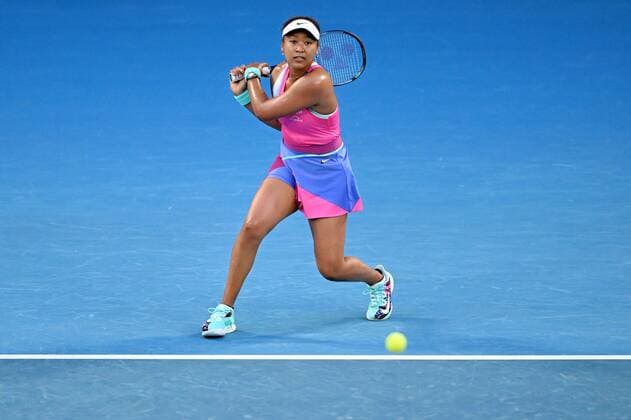 Mandatory Credit: Photo by James Gourley Shutterstock (12763717em) Naomi Osaka during her second round match Australian Open, Day Three, Tennis, Melbourne Park, Melbourne, Australia - 19 Jan 2022 Australian Open, Day Three, Tennis, Melbourne Park, Melbourne, Australia - 19 Jan 2022 Copyright: xJamesxGourley Shutterstockx 12763717em