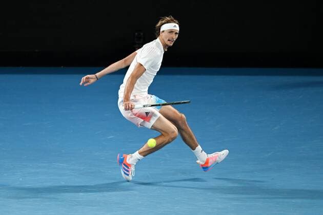 Tennis, Australian Open, Day 3, Alexander Zverev - John Millman