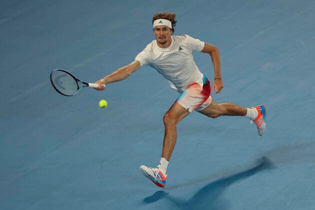 Alexander Zverev GER Tennis Australian Open 2022 Grand Slam Melbourne Park Melbourne Victoria Australia 19 January 2022 Copyright: xJuergenxHasenkopfx