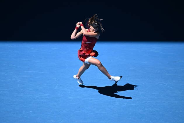 Paula Badosa (Esp) TENNIS : Australian Open 2022 AntoineCouvercelle Panoramic 