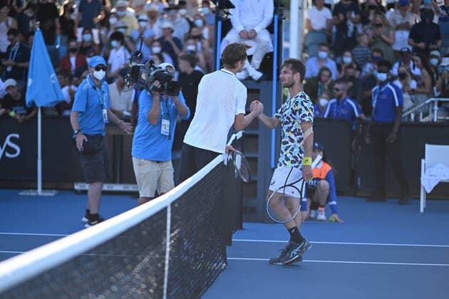Sebastien Korda TENNIS : Australian Open 2022 AntoineCouvercelle Panoramic 