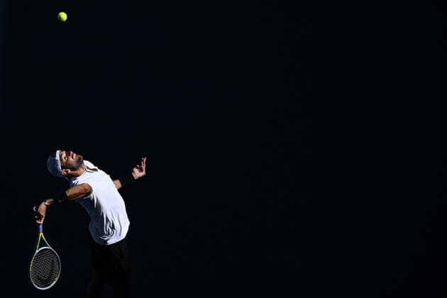 Matteo Berrettini TENNIS : Australian Open 2022 AntoineCouvercelle Panoramic 