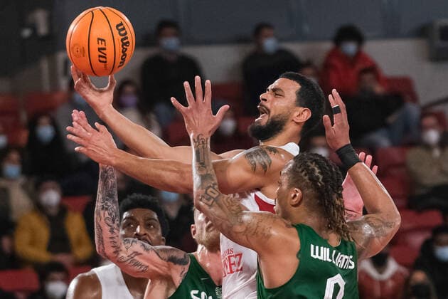 Basketball, Europe Cup, Benfica Lisbon - Sporting CP