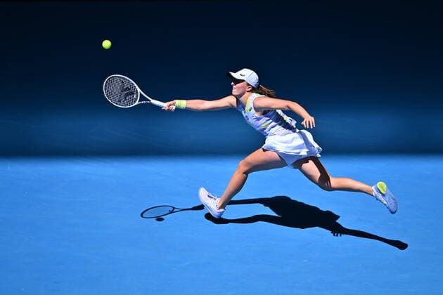 Iga Swiatek TENNIS : Australian Open 2022 AntoineCouvercelle Panoramic 