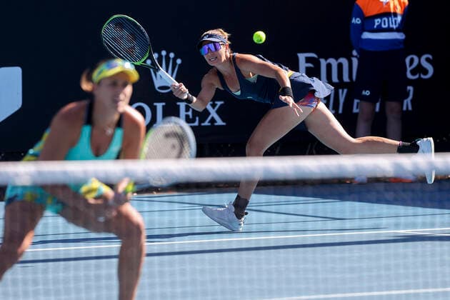 Tennis, Australian Open, Day 4, Women, Doubles