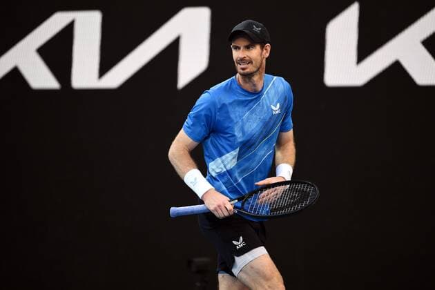 Mandatory Credit: Photo by James Gourley Shutterstock (12765058ho) Andy Murray during his second round match Australian Open, Day Four, Tennis, Melbourne Park, Melbourne, Australia - 20 Jan 2022 Australian Open, Day Four, Tennis, Melbourne Park, Melbourne, Australia - 20 Jan 2022 Copyright: xJamesxGourley Shutterstockx 12765058ho