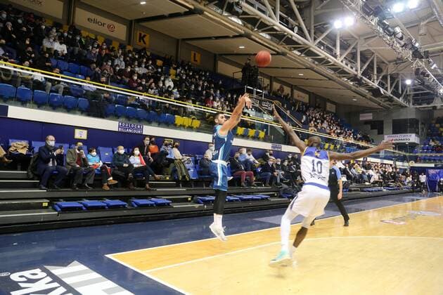 Erdi Gulaslan (Turk Telekom Ankara) BASKET BALL: Boulogne Vs Ankara- EuroCup - 19 01 2022 JonathanRebboah Panoramic  PESRK24022012