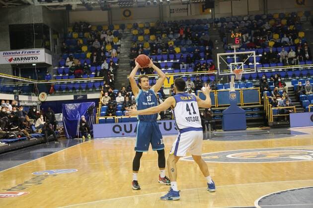 Berk Demir (Turk Telekom Ankara) BASKET BALL: Boulogne Vs Ankara- EuroCup - 19 01 2022 JonathanRebboah Panoramic  PESRK24022012