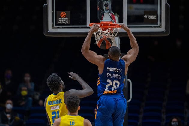 Basketball Berlin 20 01 2022 Euroleague Regular Season 2021 2022 Alba Berlin Real Madrid Guerschon Yabusele Real Madrid, No 28
