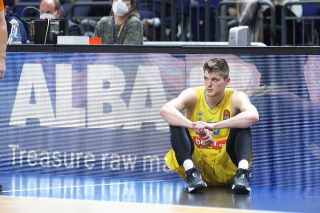 DEU, EuroLaegue, ALBA vs Real Madrid, 20 01 2022, Mercedes Benz Arena, Berlin, DEU, EuroLaegue, ALBA vs Real Madrid, in picture Lammers ALBA Berlin 55 nordphotoxGmbHx xEngler nph00076