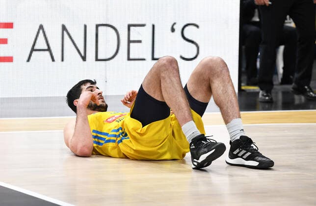 Basketball, men, season 2021 2022, Turkish Airlines EuroLeague 22 matchday , Alba Berlin Real Madrid, Yovel Zoosman Alba Berlin , 20 01 2022, Copyright: xSebastianxRäppold MatthiasxKochx