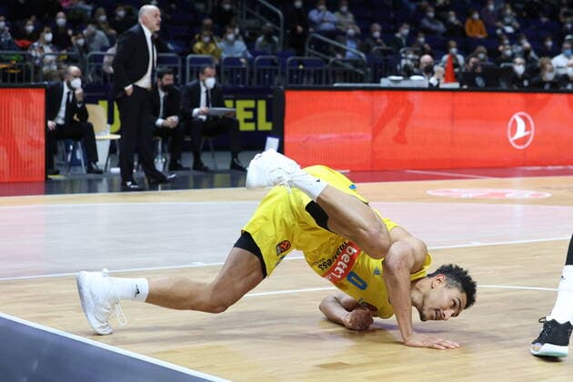 DEU, EuroLaegue, ALBA vs Real Madrid, 20 01 2022, Mercedes Benz Arena, Berlin, DEU, EuroLaegue, ALBA vs Real Madrid, in picture Maodo Lo ALBA Berlin 0 nordphotoxGmbHx xEngler nph00076