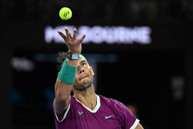 Rafael Nadal (Esp) TENNIS : Australian Open 2022 - 21 janvier AntoineCouvercelle Panoramic 