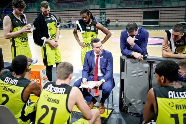 medi bayreuth Basketball Loewen Braunschweig , Basketball, Bundesliga, BBL, Spieltag 18, Spielzeit 2021 2022, 21 01 2022, medi bayreuth Basketball Loewen Braunschweig , Basketball, Bundesliga, BBL, Spieltag 18, Spielzeit 2021 2022, 21 01 2022, Foto EIBNER Thorsten OCHS Bayreuth Copyright: xEibner-Pressefoto ThorstenxOchsx EP_TOS