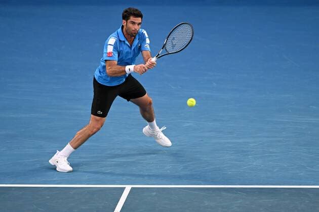 Mandatory Credit: Photo by James Gourley Shutterstock (12765088id) Pablo Andujar during his third round match Australian Open, Day Six, Tennis, Melbourne Park, Melbourne, Australia - 22 Jan 2022 Australian Open, Day Six, Tennis, Melbourne Park, Melbourne, Australia - 22 Jan 2022 Copyright: xJamesxGourley Shutterstockx 12765088id