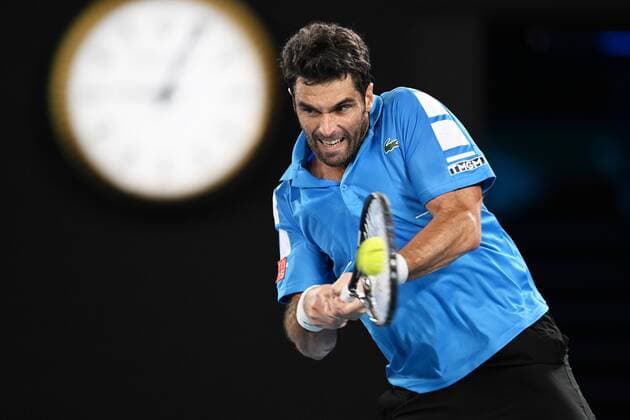 Mandatory Credit: Photo by James Gourley Shutterstock (12765088ja) Pablo Andujar during his third round match Australian Open, Day Six, Tennis, Melbourne Park, Melbourne, Australia - 22 Jan 2022 Australian Open, Day Six, Tennis, Melbourne Park, Melbourne, Australia - 22 Jan 2022 Copyright: xJamesxGourley Shutterstockx 12765088ja