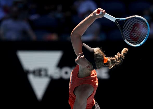 Maddison Inglis AUS Tennis Australian Open 2022 Grand Slam Melbourne Park Melbourne Victoria Australia 22 January 2022 Copyright: xJuergenxHasenkopfx
