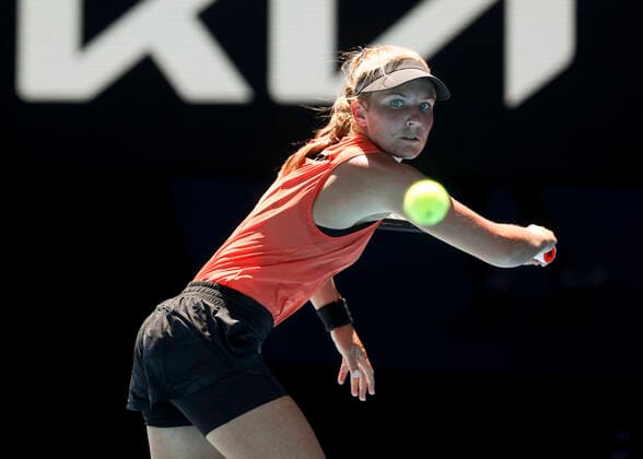 Maddison Inglis AUS Tennis Australian Open 2022 Grand Slam Melbourne Park Melbourne Victoria Australia 22 January 2022 Copyright: xJuergenxHasenkopfx