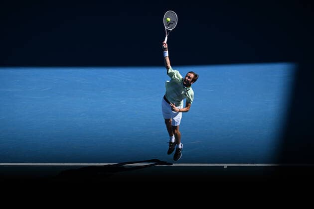 Daniil Medvedev TENNIS : Australian Open 2022 - 22 janvier AntoineCouvercelle Panoramic 