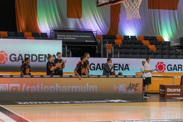 Ratiopharm Ulm vs Niners Chemnitz, Basketball, Basketball Bundesliga, 18 Spieltag, 2021 2022, 22 01 2021, Ratiopharm Ulm vs Niners Chemnitz, Basketball, Basketball Bundesliga, 18 Spieltag, 2021 2022, 22 01 2021 New Ulm Copyright: xEibner-Pressefotox EP_FMR