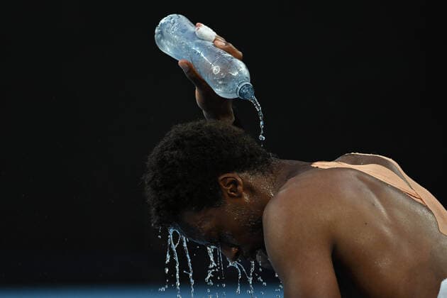 Gael Monfils TENNIS : Australian Open 2022 - 23 janvier AntoineCouvercelle Panoramic 