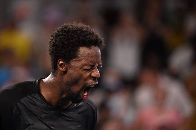 Gael Monfils TENNIS : Australian Open 2022 - 23 janvier AntoineCouvercelle Panoramic 