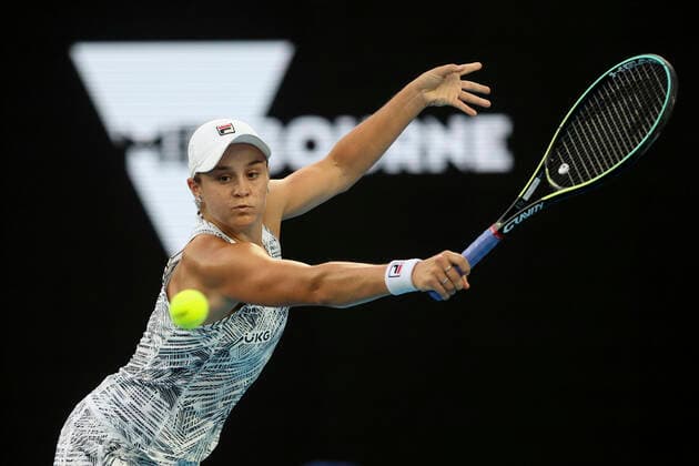 Ashleigh Barty AUS Tennis Australian Open 2022 Grand Slam Melbourne Park Melbourne Victoria Australia 23 January 2022 Copyright: xJuergenxHasenkopfx