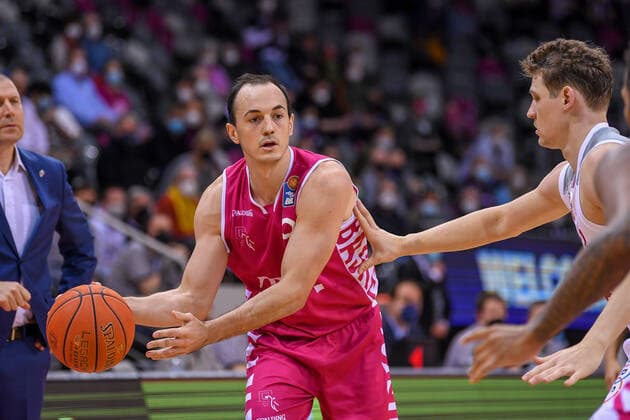 easyCredit BBL, Telekom Baskets Bonn vs Brose Bamberg, 23 01 2022 Karsten Tadda Telekom Baskets Bonn, 9 , easyCredit BBL, Telekom Baskets Bonn vs Brose Bamberg on 23 01 2022 at Telekom Dome Bonn, Bonn North Rhine Westphalia Copyright: xBEAUTIFULxSPORTS Mueller-Laschetx