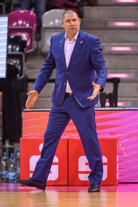 easyCredit BBL, Telekom Baskets Bonn vs Brose Bamberg, 23 01 2022 Headcoach Oren Amiel Brose Bamberg , easyCredit BBL, Telekom Baskets Bonn vs Brose Bamberg on 23 01 2022 at Telekom Dome Bonn, Bonn North Rhine Westphalia Copyright: xBEAUTIFULxSPORTS Mueller-Laschetx