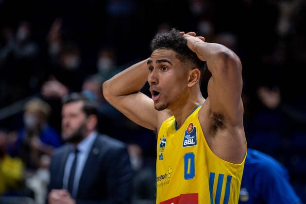 Basketball Berlin 23 01 2022 Season 2021 2022 1 Bundesliga easyCredit BBL Alba Berlin MHP Riesen Ludwigsburg Maodo Lo Alba Berlin, No 00