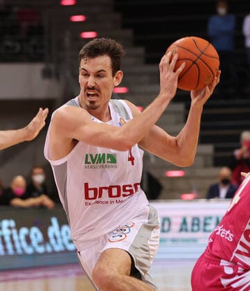 Bonn, Germany 23 01 2022, Basketball Bundesliga, 18 Matchday, BBL, Telekom Baskets Bonn vs Brose Bamberg, Omar Prewitt Bamberg