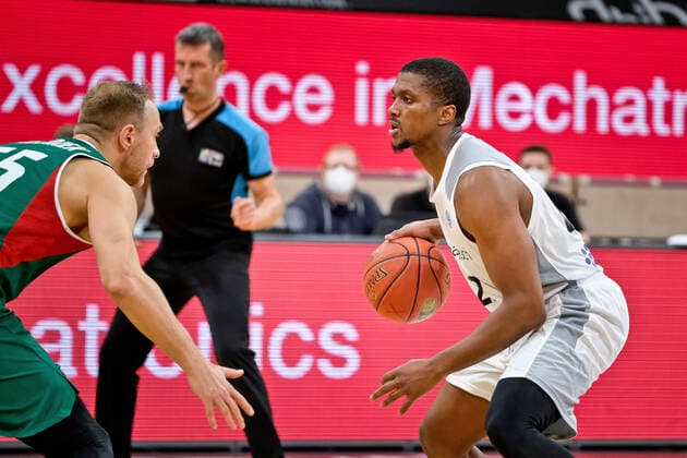 medi bayreuth Legia Warsaw , Basketball, FIBA Europe Cup, Round 2 , Matchday 3, Season 2021 2022, 23 01 2022 medi bayreuth Legia Warsaw , Basketball, FIBA Europe Cup, Round 2 , Matchday 3, Season 2021 2022, 23 01 2022, Photo EIBNER Thorsten OCHS Copyright: xEibner-Pressefoto ThorstenxOchsx EP_TOS