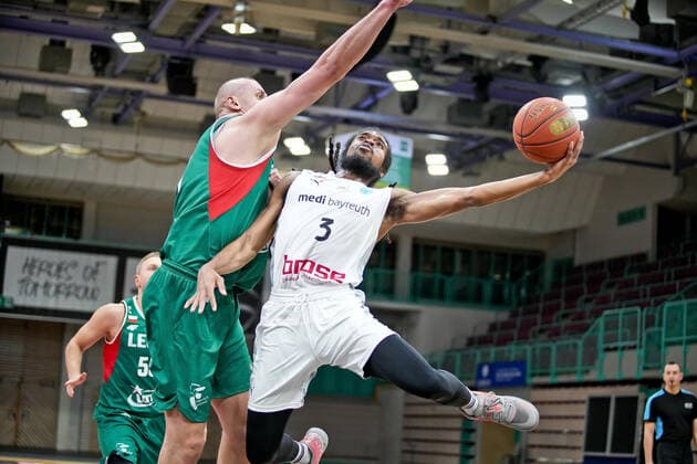Basketball, Europe Cup, medi bayreuth - Legia Warsaw