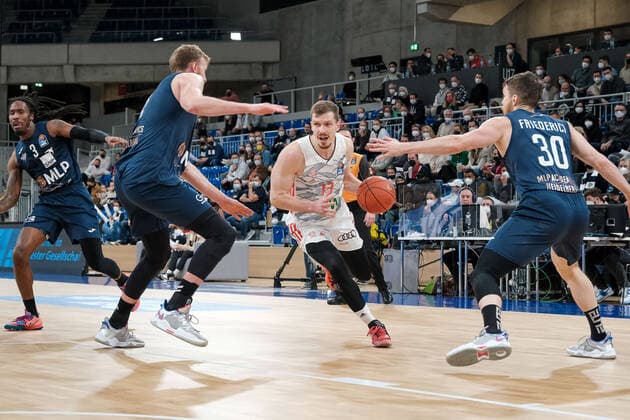 Basketball, BBL, Academics Heidelberg - FC Bayern Munich