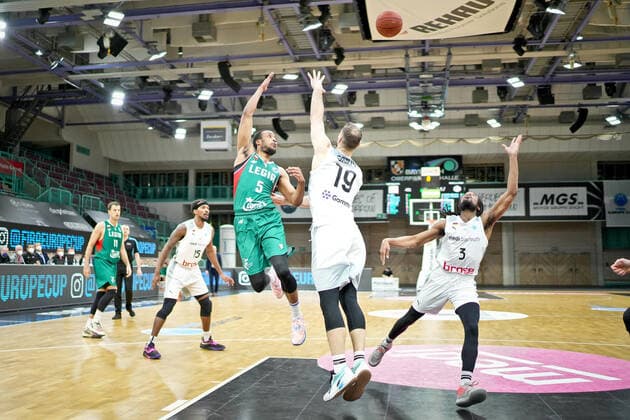 medi bayreuth Legia Warsaw , Basketball, FIBA Europe Cup, Round 2 , Matchday 3, Season 2021 2022, 23 01 2022 medi bayreuth Legia Warsaw , Basketball, FIBA Europe Cup, Round 2 , Matchday 3, Season 2021 2022, 23 01 2022, Photo EIBNER Thorsten OCHS Copyright: xEibner-Pressefoto ThorstenxOchsx EP_TOS