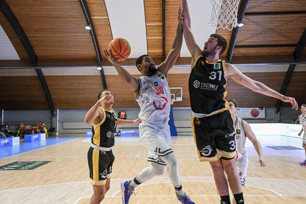 Barmer 2 Basketball Bundesliga ProB, Rheinstars Koeln vs LOK Bernau, 23 01 2022 Marley Jean Louis RheinStars Koeln 30 , Barmer 2 Basketball Bundesliga ProB, Rheinstars Koeln vs LOK Bernau on 23 01 2022 at the Basketball Campus Koeln in Koeln North Rhine Westphalia Copyright: xBEAUTIFULxSPORTS Mueller-Laschetx