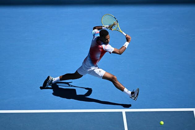 Felix Auger Aliassime (Can) TENNIS : Australian Open 2022 - 24 janvier AntoineCouvercelle Panoramic 