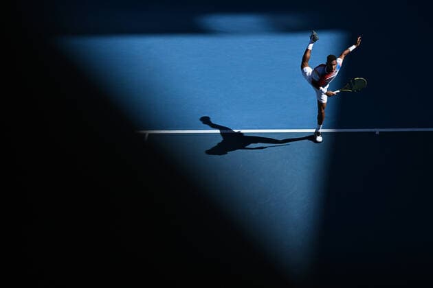 Felix Auger Aliassime (Can) TENNIS : Australian Open 2022 - 24 janvier AntoineCouvercelle Panoramic 