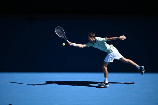 Daniil Medvedev TENNIS : Australian Open 2022 - 24 janvier AntoineCouvercelle Panoramic 