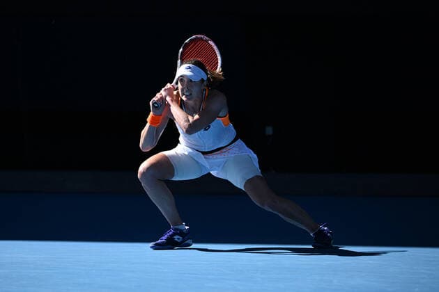 Alize Cornet TENNIS : Australian Open 2022 - 24 janvier AntoineCouvercelle Panoramic 
