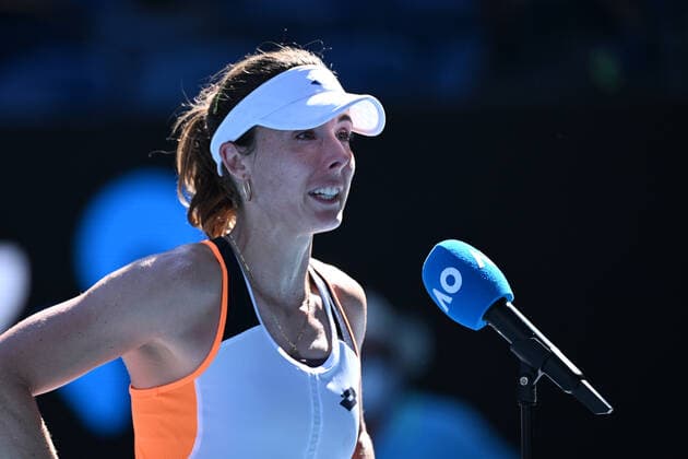 Alize Cornet TENNIS : Australian Open 2022 - 24 janvier AntoineCouvercelle Panoramic 