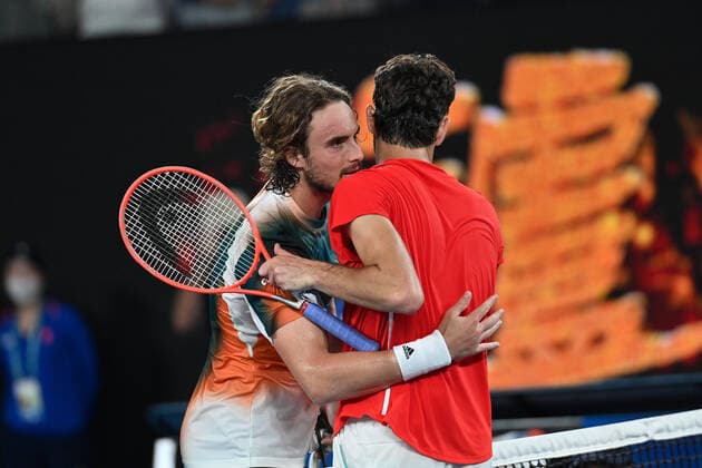2022 Australian Open Stefanos Tsitsipas , Greece