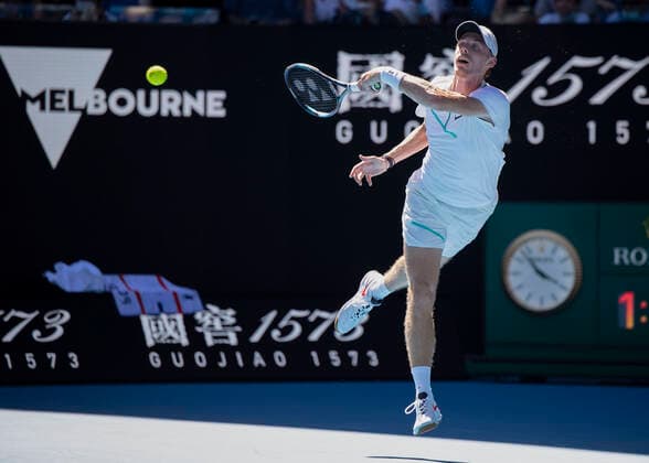 Denis Shapovalov CAN Tennis Australian Open 2022 Grand Slam Melbourne Park Melbourne Victoria Australia 25 January 2022 Copyright: xJuergenxHasenkopfx