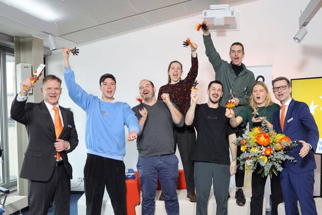 Star of Sports 2021 award ceremony, congrav new sports e.V from Halle wins Great Star of Sports